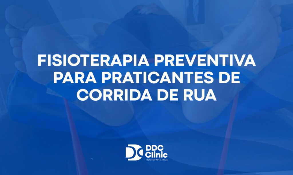 Fisioterapia preventiva para praticantes de corrida de rua.