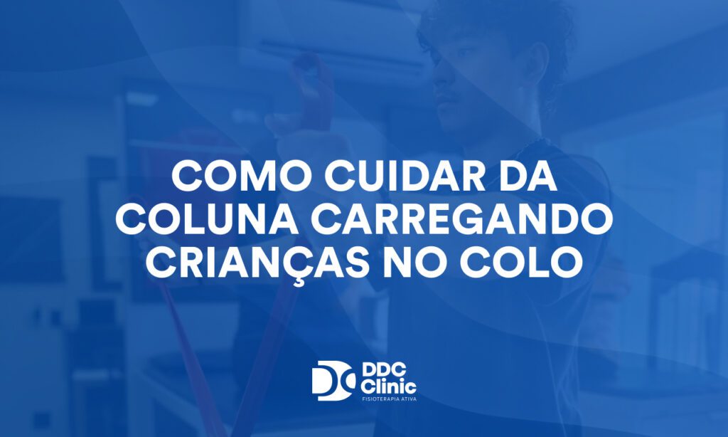 Como cuidar da coluna carregando crianças no colo
