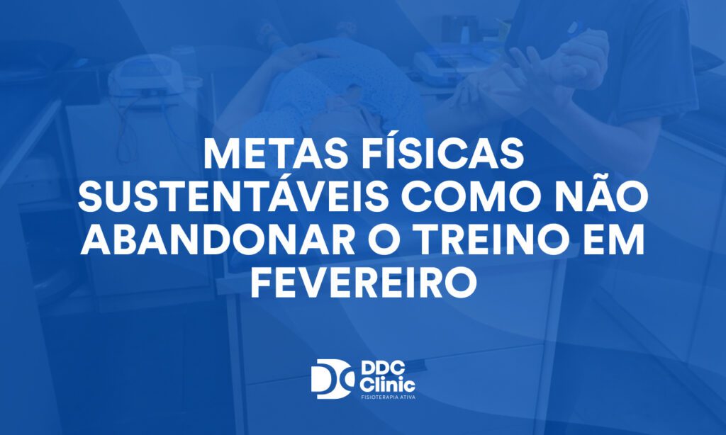 Metas físicas sustentáveis como não abandonar o treino em fevereiro