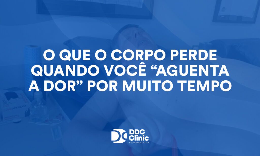 O que o corpo perde quando você “aguenta a dor” por muito tempo