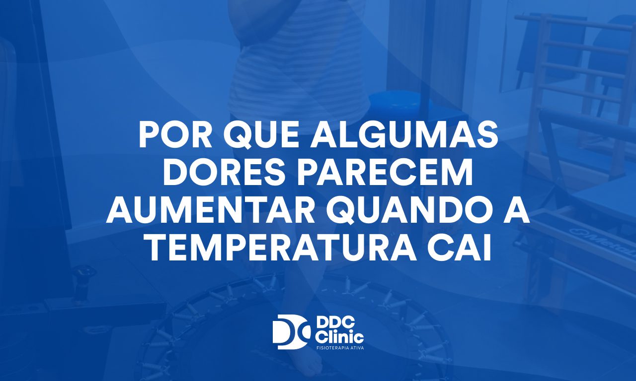 Por que algumas dores parecem aumentar quando a temperatura cai