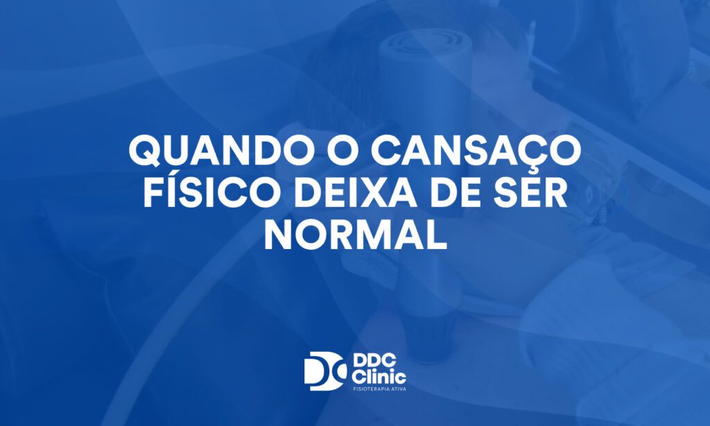 Quando o cansaço físico deixa de ser normal: sinais de alerta que seu corpo não deveria ignorar