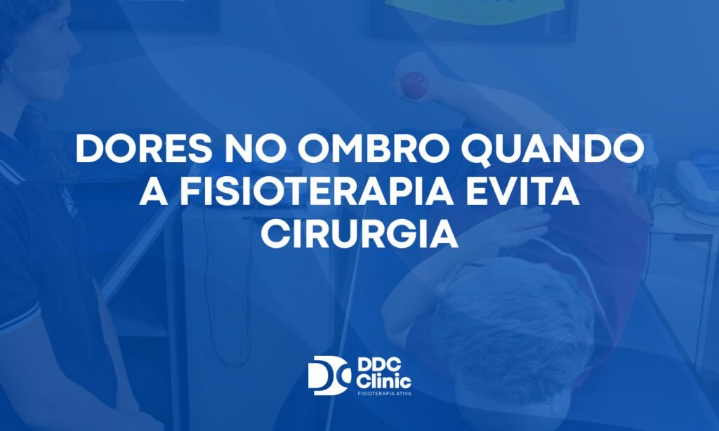 Dores no ombro quando a fisioterapia evita cirurgia