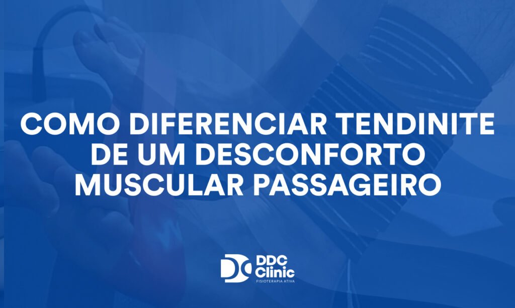 Como diferenciar tendinite de um desconforto muscular passageiro