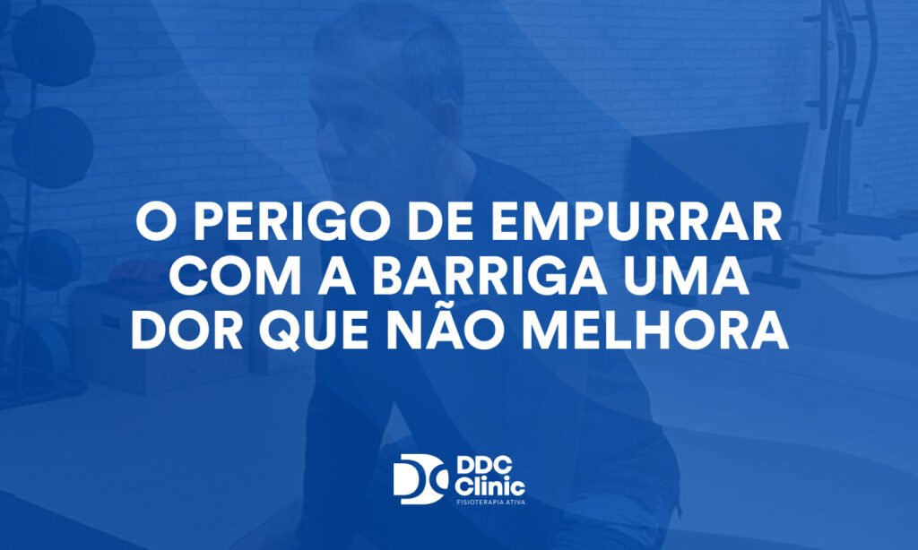 O perigo de empurrar com a barriga uma dor que não melhora