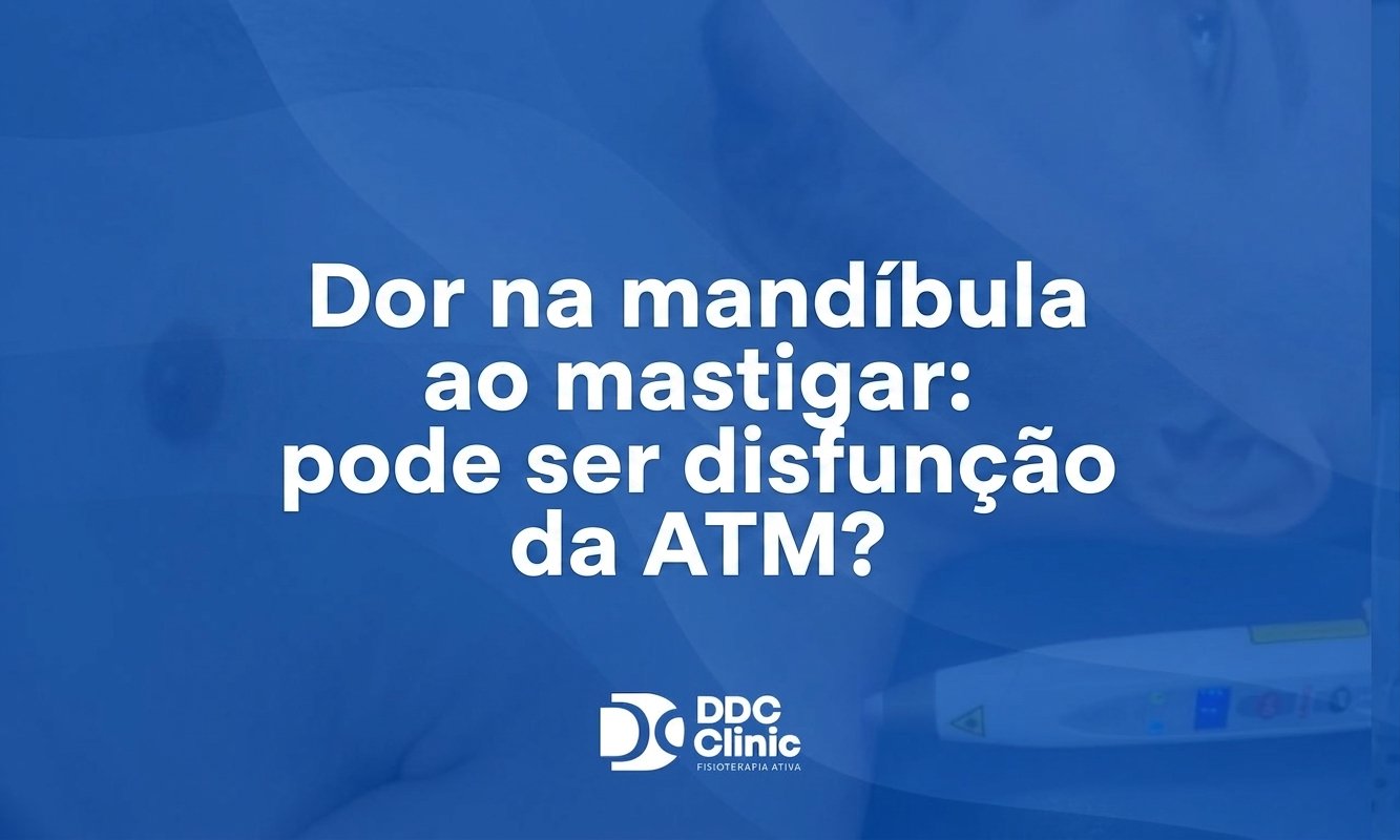 Dor na mandíbula ao mastigar pode ser disfunção da ATM