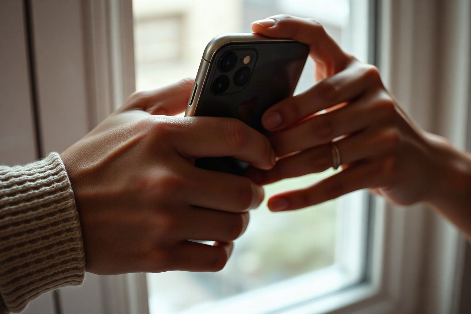 Postura de texto neck com smartphone - principal causa moderna de dor cervical e torcicolo