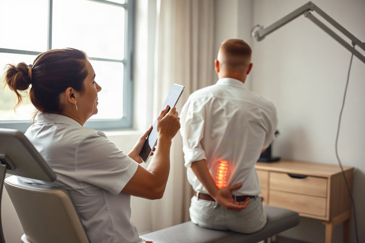 Avaliação postural e diagnóstico clínico em atendimento quiroprático profissional, quiropraxia em santo andré