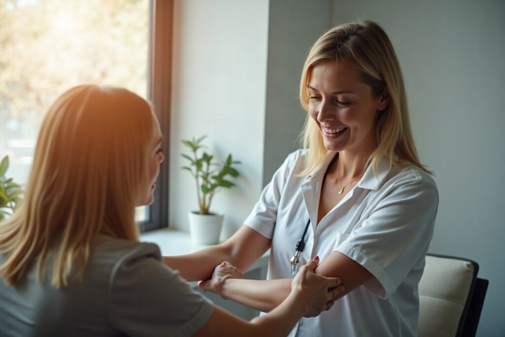 Fisioterapia linfedema mama em contexto real de trabalho